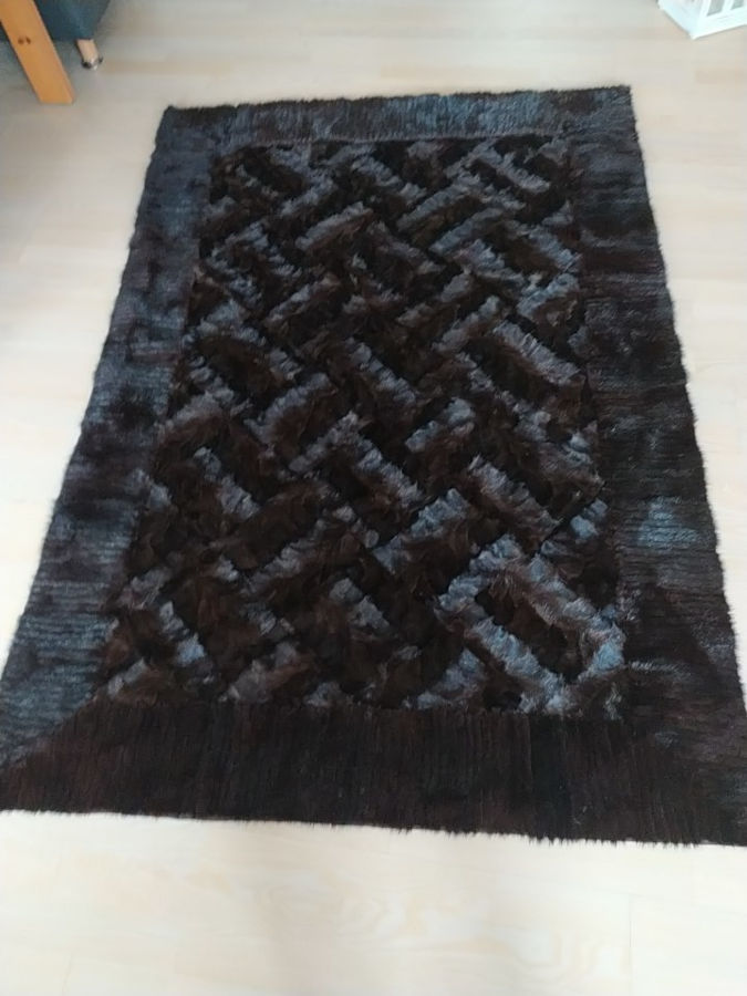 Pelzdecke Dark Nerz Kundenbilder
