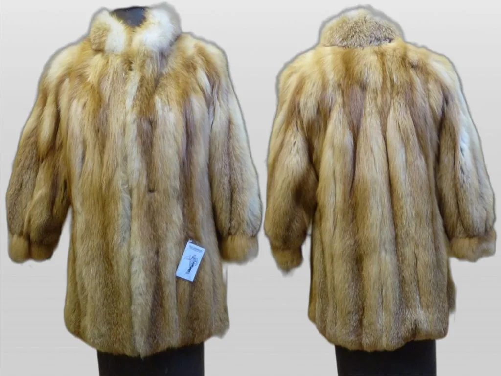 Ausgelassene Rotfuchs Jacke