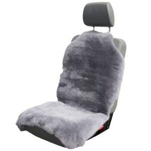 HF-520-SI.jpg Premium Autositzfell kaufen | Echtfell für Auto & Sessel silbergrau