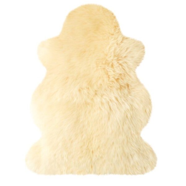 Australisches Premium Lammfell beige 100 x 68 cm