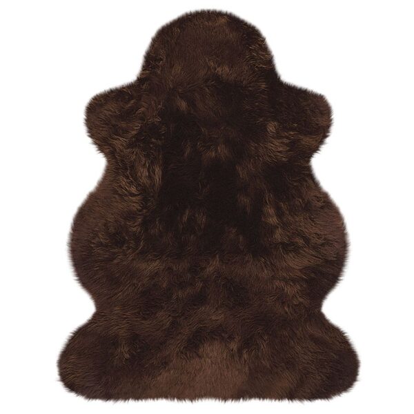 Australisches Premium Lammfell braun 100 x 68 cm
